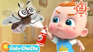 Buzz Buzz Mosquito Song | A Mosquito Bit Me! + More Baby ChaCha Nursery Rhymes & Kids Songs