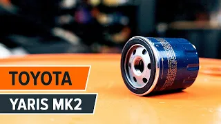 Cómo cambiar la filtro de aceite y aceite de motor en TOYOTA YARIS Mk2 [VÍDEO TUTORIAL DE AUTODOC]