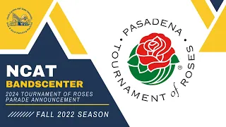 NCAT - BandSCenter 2024 Tournament of Roses Parade Announcement