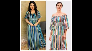 💞Anbe Vaa Serial Boomika💕 (Delna Davis)🥰 Dress Vs Same Dress👗