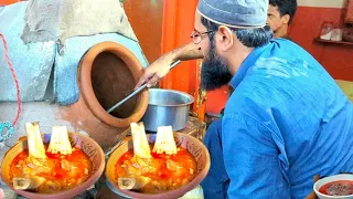 Peshawari Nashta | Naiki Siri Paye, Pakistani Street Food | Naiki Paye Farosh | Peshawari Siri Paye