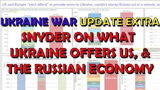Ukraine War Upd. EXTRA (20240422): Timothy Snyder on What Ukraine Offers Us, Ru Economy