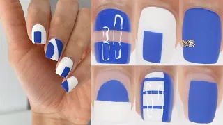 EASY NAIL DESIGNS | blue nail art designs compilation perfect for Summer!