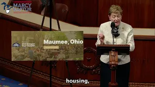 Congresswoman Kaptur Floor Speech Honoring Maumee, Ohio Being Named North America's Strongest Town