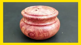 Unleashing Creativity: Watch How a Cherry Burl Box Comes to Life