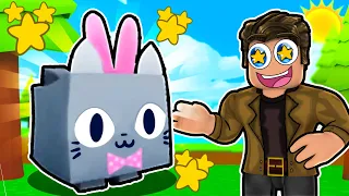 We Traded For a HUGE EASTER CAT In Pet Simulator X! (Roblox)