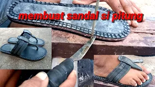 Membuat sandal si Pitung