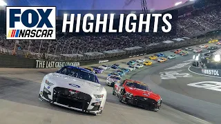 NASCAR Cup Series at Bristol | NASCAR ON FOX HIGHLIGHTS