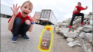 Father VS Son GAME OF BOTTLE FLIP 5!