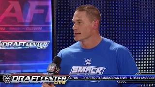 John Cena reacts to being drafted to SmackDown Live: July 19, 2016