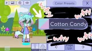 rating color preset on pennya part 1 gacha life(sorry for not posting)