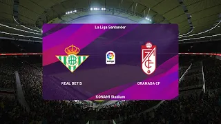 PES 2020 | Real Betis vs Granada - La Liga | 15/06/2020 | 1080p 60FPS