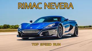 Rimac Nevera-Top Speed Run