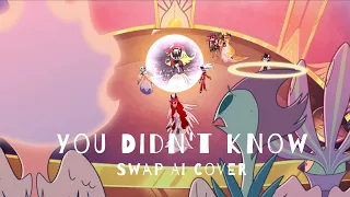 [Hazbin hotel]You didn't know [swap AI cover]