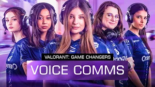 40 MINUTES AVEC NOS JOUEUSES GAME CHANGERS - Karmine Corp Voice Comms VCT EMEA GC Series 1