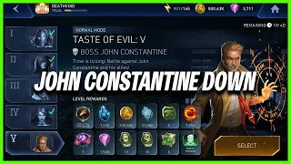 Injustice 2 Mobile | Boss Constantine Down | Rewards Taste Of Evil