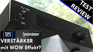 ARYLIC H50 Verstärker |Test | Review | Soundcheck. Stereo Hi-Fi Streamer mit vielen Funktionen.