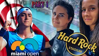 MIAMI OPEN. ONS JABEUR. BUBLIK EPIC INTERVIEW. PART 1