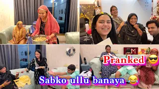 Sabke sath Prank kar diya 😈 | one more celebration 🎉 | ibrahim family vlogs