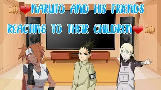 👊❤Naruto e seus amigos reagindo ao seus filhos❤👊 (Eua/Br) Gacha Club