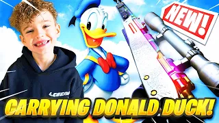 RowdyRogan Carries Donald Duck in Call of Duty Warzone! (The Youngest Prodigy)