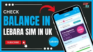 How To Check Balance in Lebara Sim in UK !