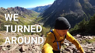 Failing to summit our first 14er -- North Maroon Peak