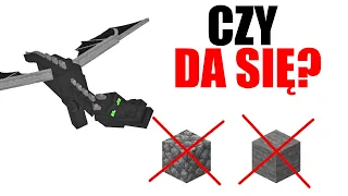 CZY DA SIĘ PRZEJŚĆ MINECRAFT BEZ KAMIENIA?