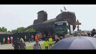 U17 Straßentransport vom Naturhafen ins Museum III 21.5.2023 @MuseenSinsheimSpeyer