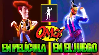 EL ORIGEN DE LOS EMOTES Y BAILES DE FREE FIRE EN LA VIDA REAL *IMPACTANTE*