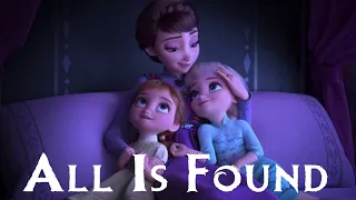 All Is Found - Evan Rachel Wood ( "Frozen 2" Sound Track)  Lyric Video