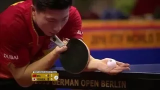 2016 German Open MS-QF Ma Long - Kaii Yoshida (full match|short form in HD)