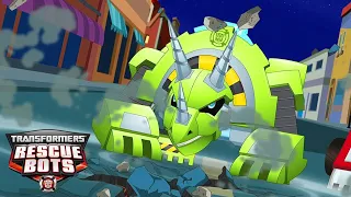 Transformers: Rescue Bots | Boulder's Dino Form! | FULL EPISODE | Kids Cartoon | Transformers Junior