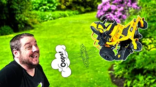 Der Rasenmäher cub cadet xz5 el107 mit Panzerlenkung - Freasy reagiert