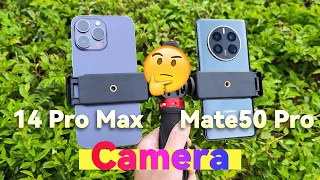 Huawei Mate 50 Pro vs iPhone 14 Pro Max - Camera GAP such incredible!