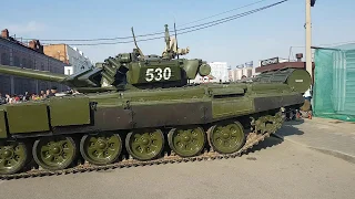 ✬ БОЕВОЙ ТАНК Т-72 ✬ Запуск двигателя ✬