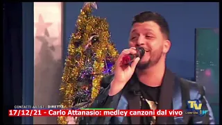 17/12/21 - Carlo Attanasio: medley canzoni dal vivo (piano e voce)