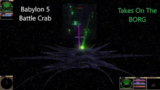 Babylon 5 Shadow Vessel VS Borg Cube | Star Trek Bridge Commander Battle | Star Trek Ship Battle |