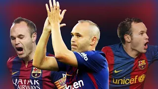 Andrés Iniesta•Tribute to Legend•Last Game For BarcelonaHD