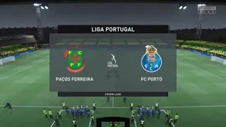 FIFA 22 PS4 / Pacos Ferreira vs Porto / Primeira Liga / Matchday 25 / 06.03.2022 / FULL GAMEPLAY