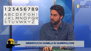 Semnificatia NUMELUI in Numerologie cu Eduard Agachi