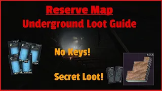 Reserve Map || Underground Loot Guide || Secret Loot || Full Guide || Under Radio Tower