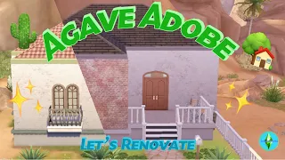 Let's Renovate - Agave Adobe - SPEED BUILD (The Sims 4)