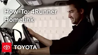 2014 4Runner How-To: Homelink® | Toyota