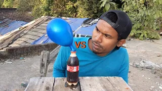 Coca-Cola + Salt and Balloon | Amazing Experiment