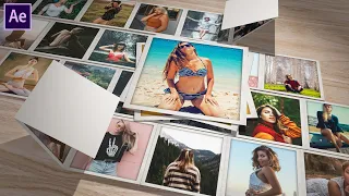 Folding Photo Gallery In After Effects | After Effects Tutorial | Effect For You