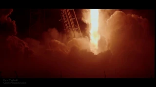 SpaceX Falcon 9 Slow motion at 1,000 fps - Telstar 19 Vantage