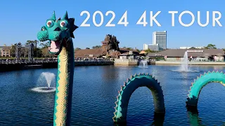 Disney Springs 2024 Complete Tour & Walkthrough in 4K | Walt Disney World Florida February 2024