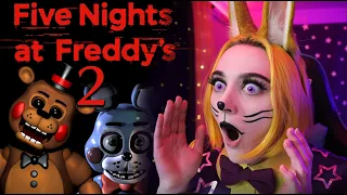 Glitchtrap plays Five Nights at Freddy's 2 in its original form... and has a heart attack.