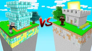 1$ UZAY KALE VS 1000$ UZAY KALE! 😱 - Minecraft